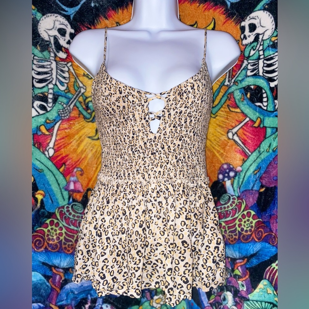 Cute cheetah tank